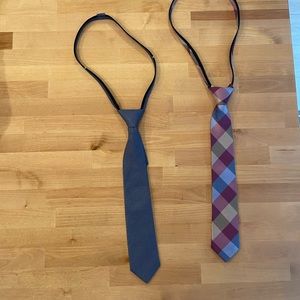 Two ties- For boys 5-7 years old